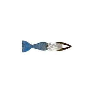  Mermaid Iron Sculpture (Small)   Blue 