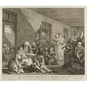  Hand Made Oil Reproduction   William Hogarth   32 x 28 