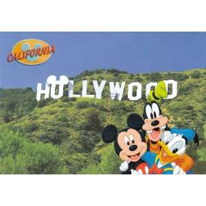  CALIFORNIA HOLLYWOOD DISNEY POSTCARD PC57 WD 226 