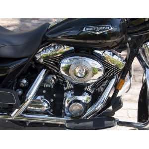  Harley Davidson Motorcycle, Key West, Florida, USA Premium 