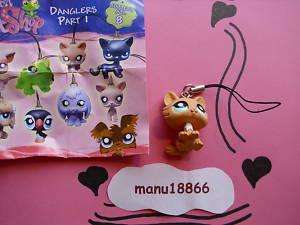 Littlest Pet Shop Figure Danglers Set of 8 Collectibles  