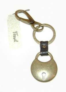 Fossil Signature Key Ring Clip NWT 885135277639  