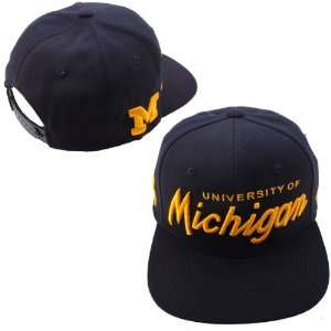   Zephyr Michigan Wolverines Headliner Hat Adjustable