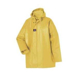 Helly Hansen W/hood Yellow 2xl Hh Rainwear Hd Pvc Jacket