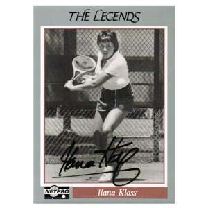  Tennis Express Ilana Kloss Signed Legends Card Everything 