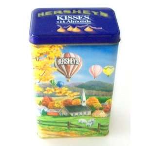  Collectible Hersheys Kisses wih Almonds Tin Can 1994 