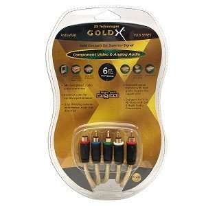  6 GoldX PlusSeries GXAV RGBLR 06 Hi Def Component (M) to 