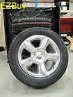   CHEVROLET FACTORY POLISHED WHEELS 275 55 20 GOODYEAR TIRES SET OF NEW