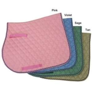  All Purpose Quilted Saddle Pad Tan