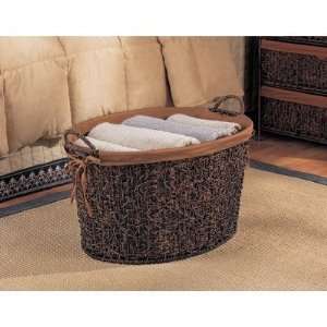  Seagrass Laundry Basket w/ Liner