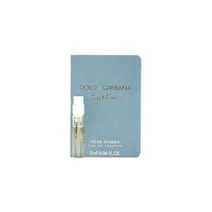 Dolce & Gabbana Light Blue Pour Homme EDT Mini Perfume Vial Spray 2ml 