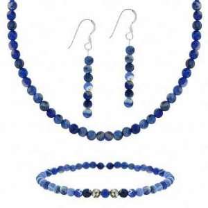   Hook Earrings Stretch Bracelet Necklace 15 19 Jewelry Set Jewelry
