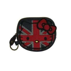  Hello Kitty Denim UK Coin Bag 