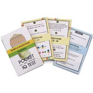  NPW USA Office Pocket Iq Test Toys & Games