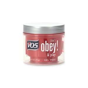   VO5 Red Hair Gel Wax, Obey & Play   2.5 Oz