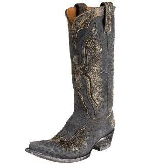 Old Gringo Womens Elvis Boot,Carbone/Black,7 M US