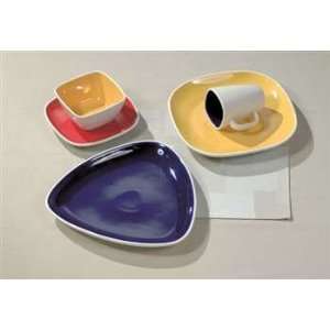 Oneida Courses Saffron Rectangle Saucer   8 X 5  Kitchen 