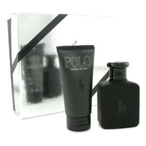 Polo Double Black Coffret Eau De Toilette Spray 75ml + Hair & Body 