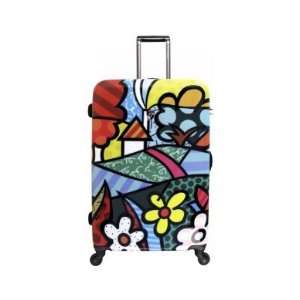  Britto Collection by Heys USA Flowers 30 inch Spinner Case 