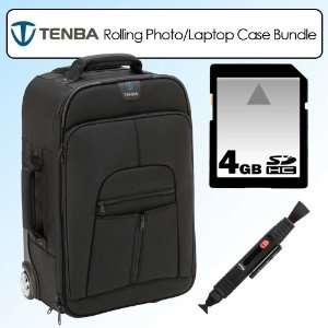  Tenba 638 328 Roadie II Rolling Wheeled Photo Laptop Case 
