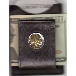  Silver Old U.S. Indian nickel (Folding) Money clips