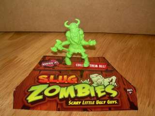 Jakks S.L.U.G. ZOMBIES Series 1 ERIK THE DEAD Scary Little Ugly Guys 