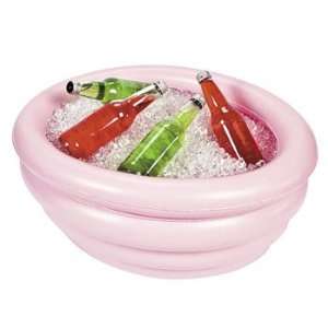  Light Pink Inflatable Tub Cooler   Games & Activities 