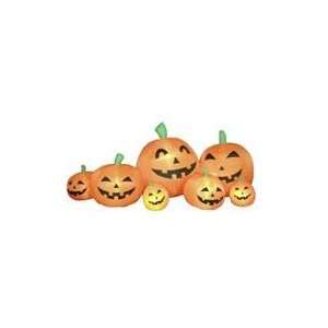   Inflatable Pumpkin Family Lighted Halloween Yard Art