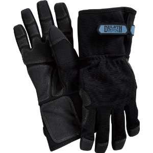  Womens Work Gloves   Winterproof Gauntlet Gloves   Black 