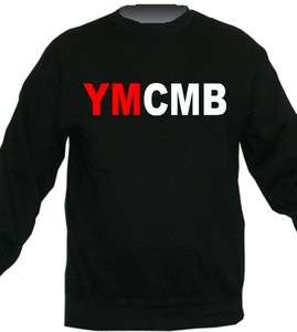 New Custom YMCMB RAP MUSIC Cool Logo Crew Neck Sweater Sweatshirt 