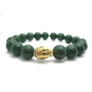  Green Jade Buddha Bracelet Jewelry