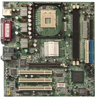 MSI MS 6577 MOTHERBOARD P4 S.478 VID SND LAN 400/533FSB  