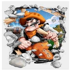 Oklahoma State Cowboys 11 Wallcrasher Wall Decal  