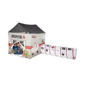  Hospital Emergency Play Tent and Tunnel Toys & Games
