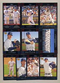 2007 Topps Baseball New York Yankees TEAM SET   MINT  