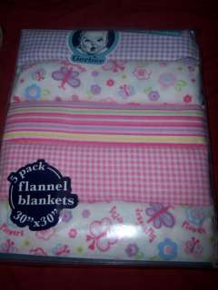   Flannel Receiving Blankets, Baby Shower, Good for Diaper Cakes  