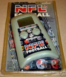 Electronic handheld NFL FOOTBALL game by Konami. Tested, and in 