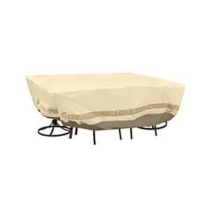  Oval/Rectangle Table Set Cover   72 Medium   Earthtone 