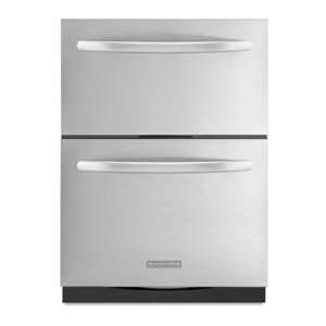    KitchenAid KDDC27TTS Under Counter Refrigerator Appliances
