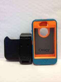 New Otterbox iPhone 4/4S Defender Series Teal/Orange OtterBox NEW In 