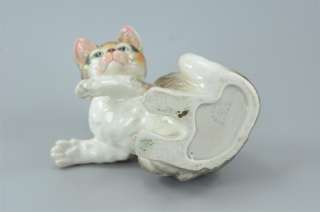   Porcelain OCCUPIED JAPAN Adorable Cat Kitty Figurine Statue  