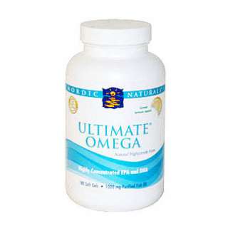   Naturals] ULTIMATE OMEGA 180 Soft Gels 1000mg Purified Fish Oil