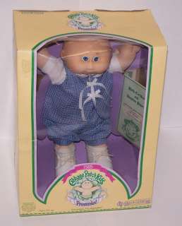 Cabbage Patch Doll Jay Harry Preemie Baby 1985 Vintage  