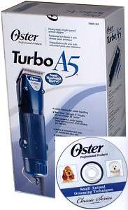OSTER TURBO A5 CLIPPER CRYOGEN X BLADE 78005 301 SEALED 034264416901 