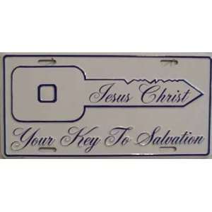   Jesus Christ Key to Salvation License Plate   119