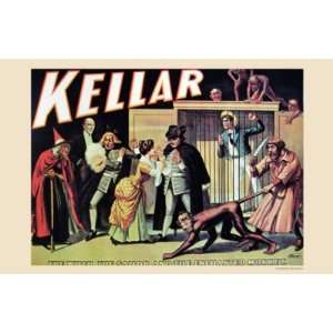Kellar The Witch, The Sailor and the Enchanted Monkey, 1905 Art 