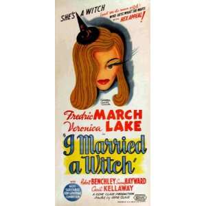  I Married a Witch   Movie Poster   27 x 40