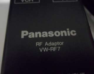 Panasonic RF Adaptor VW RF7 VCR TV Audio Video DC5V NEW  