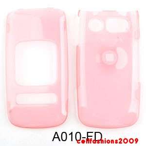 Fits Pantech Breeze II 2 Phone Cover Trans Pink  