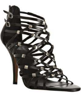 Vince Camuto black studded leather Wendy sandals   